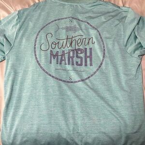 Southern Marsh Short Sleeve Tee (greenish color)